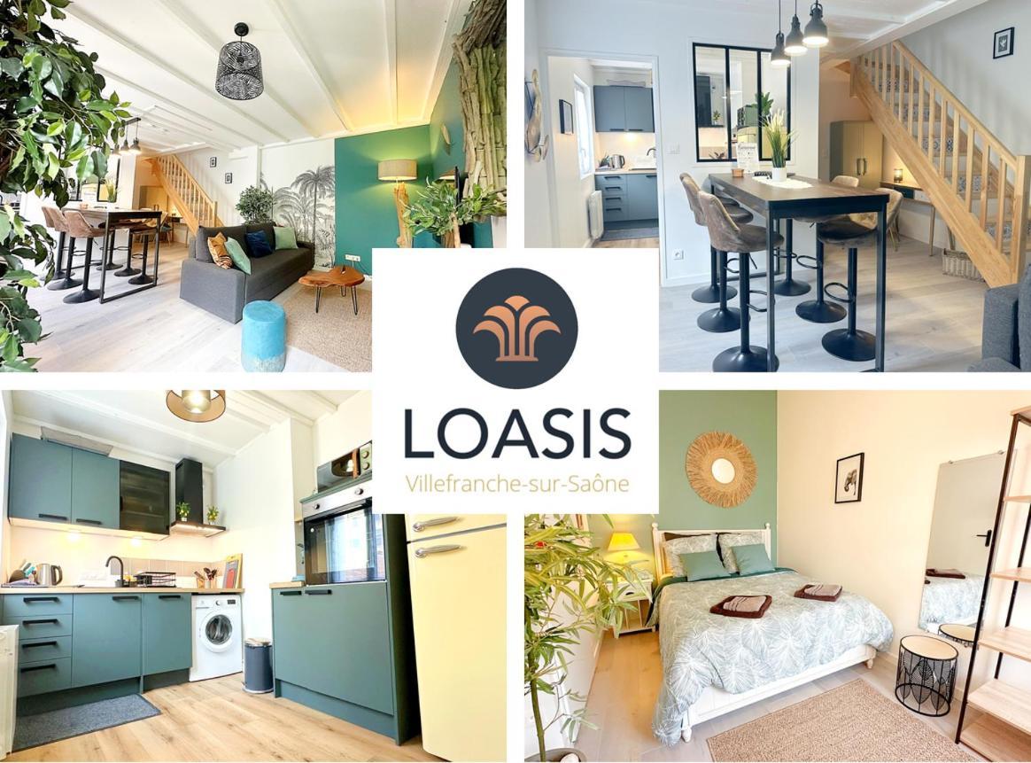Loasis - Duplex T4 Hypercentre Daire Villefranche-sur-Saône Dış mekan fotoğraf